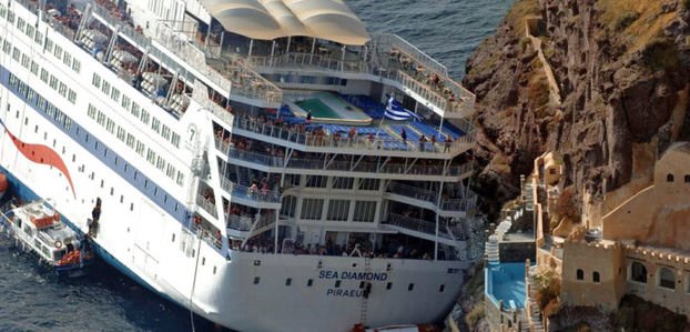 Греція: 55 мільйонів доларів за круїзний лайнер «Sea Diamond»